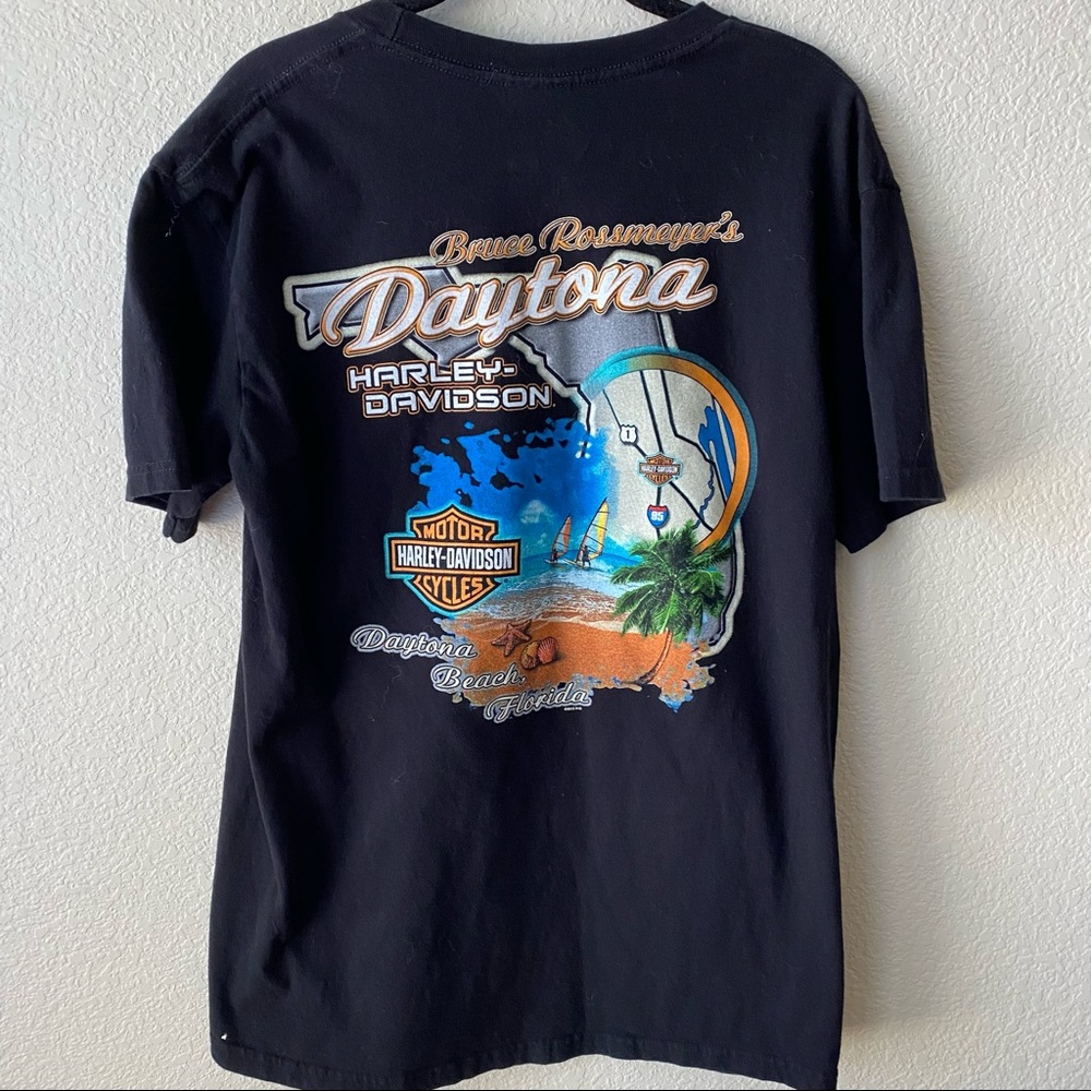 Harley Davidson Mens Short Sleeve Graphic Shirt Size Large